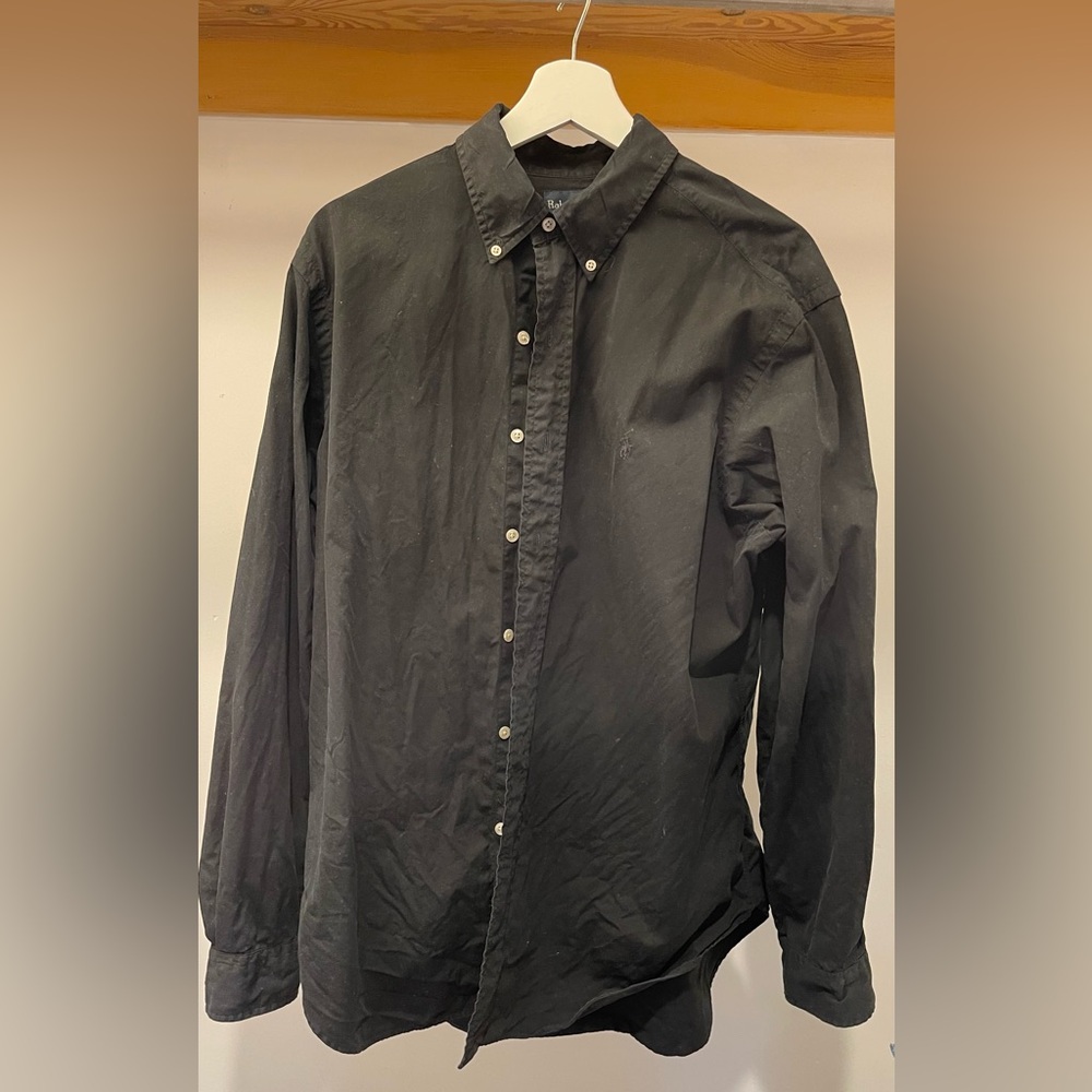 Men’s Polo Ralph Lauren Black button down